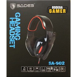 Auriculares Gamer Sades SA902 7.1 USB